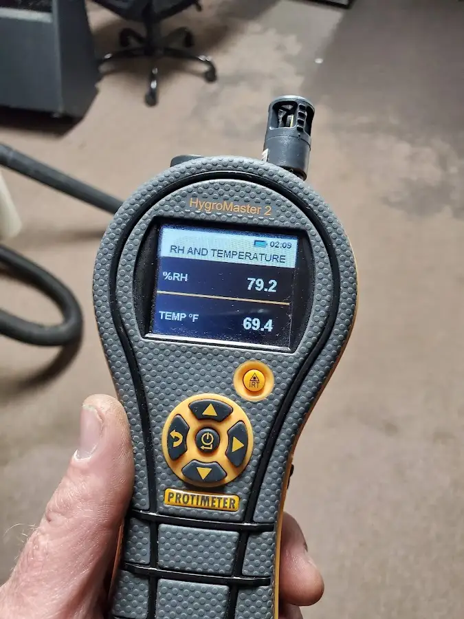 Moisture meter humidity assessment for Fire & Smoke Damage Restoration in Kennedy