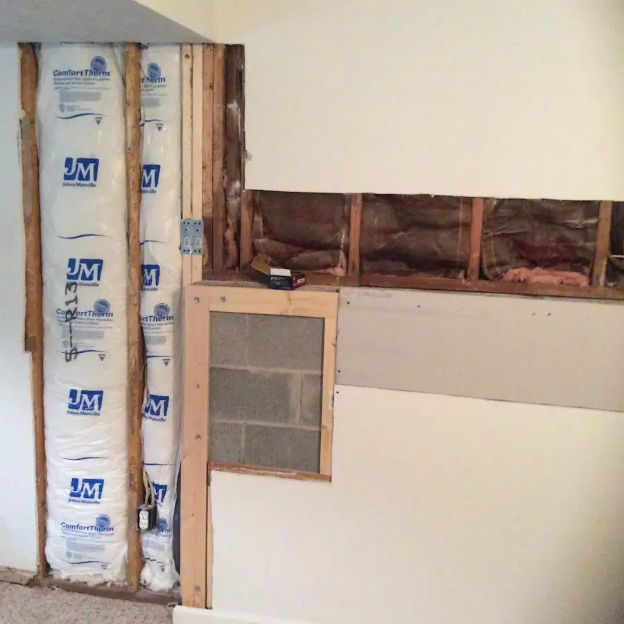 Wall insulation replacement during Structural Drying in Kennedy